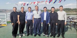 中國黃河文化經(jīng)濟發(fā)展研究會何光暐會長一行赴我市考察交流，與文旅集團達成戰(zhàn)略合作