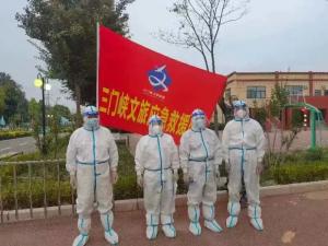 市文旅集團(tuán)一線(xiàn)戰(zhàn)“疫”之：北方游船員工化身“大白”，守護(hù)隔離點(diǎn)群眾安全